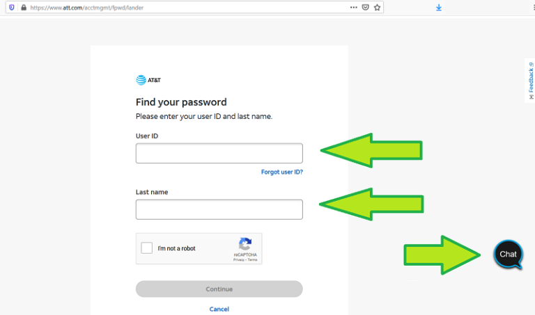 Reset Att Email Password Without Security Questions